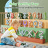 Baby Teething Toy Set - Silicone Teethers for Soothing Relief of Sore Gums, Heat Resistant up to 200°C, Includes Alphabet & Animal Shapes for Babi...