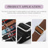 Swpeet 60Pcs 1/2 Inch - 13mm Sliver Metal Rings Metal Rectangle Adjuster Triglides Slides Buckle, Roller Pin Buckles Slider Strap Adjuster Keychai...