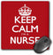 3dRose LLC 8 x 8 x 0.25 Inches Mouse Pad, Keep Calm Im A Nurse, Red (mp_163857_1)...