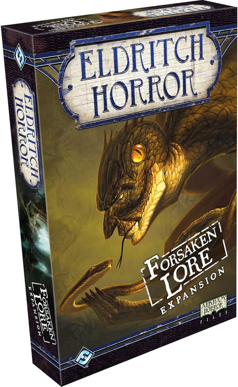 Eldritch Horror Forsaken Lore Board Game EXPANSION | Mystery Game | Cooperative Board Game for Adults and Family | Ages 14+ | 1-8 Players | Avg. P...