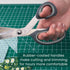 WA Portman 3 Piece Fabric Scissors - Comfort-Grip Handle Sewing Scissors for Fabric Cutting - 9" Fabric Shears, 7" Sewing Scissors & 4.5" Thread S...