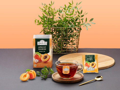 Ahmad Tea Apricot Sunrise , Tea Bags, 20-Count Boxes...