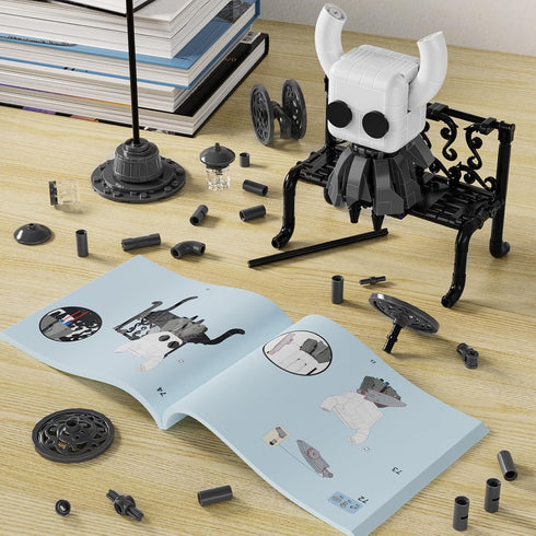 Knight Building Set, Hollow Popular Game Knight Action Figure Building Toy, Lighting Collectible Decoration Character Compatible with Lego, Gift f...