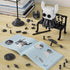 Knight Building Set, Hollow Popular Game Knight Action Figure Building Toy, Lighting Collectible Decoration Character Compatible with Lego, Gift f...