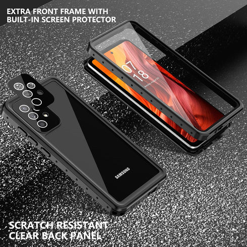 Oterkin for Samsung Galaxy A52 Case, A52 Waterproof Case Built-in Screen Protector Dustproof Shockproof IP68 Underwater Full Body Sealed Daily-Use...
