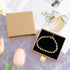 2Pcs Jewelry Gift Box Bracelet Gift Boxes Cardboard Jewelry Box Square Necklace Earring Bracelet Gift Box Kraft Organizer Storage Box for Jeweller...