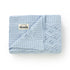mimixiong Toddler Blankets Knitted Cellular Baby Blankets for Boys and Girls Blue 40x30 Inch...