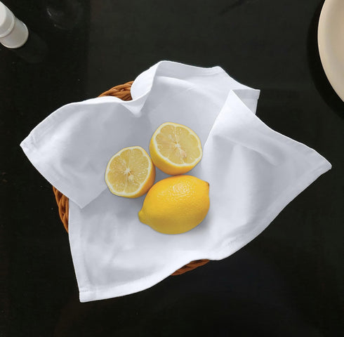 RUVANTI Flour Sack Towels 6 Pack 28x28 Inch, 100% Cotton Tea Towel, Reusable, Machine Washable, Absorbent BarTowels - Dish Cloth Perfect for Dryin...