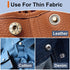 Alritz 15mm Leather Snap Button Kits with Hammer Punch Spacer, 90 Sets Metal Snaps Press Studs with 4 Setter Tools for Thin Clothes, Jackets, Jean...