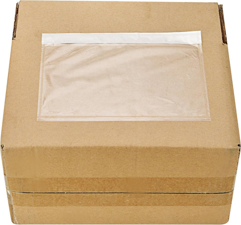 MFLABEL® - Clear Adhesive Top Loading Packing List 7.5" x 5.5" Shipping Label Envelopes Pouches - 100pcs...
