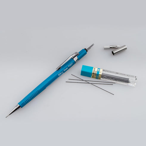 Pentel Sharp Automatic Pencil, 0.7mm, Blue Barrel, 1 Pack (P207BP-K6)...