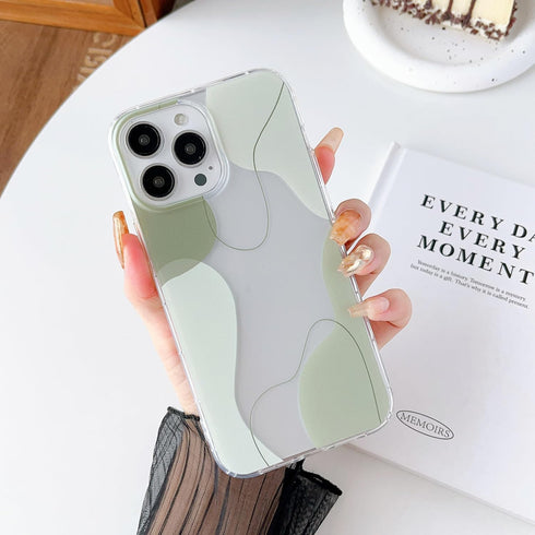 DEFBSC Compatible with iPhone 13 Pro Max Case, Soft Shaped Art Design with Built-in Bumper Protective Phone Case, Cute Slim TPU Cover Designed for...