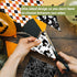 Reofrey 24 Sheets Halloween Pattern Paper Set, 6"x6" Scrapbook Paper Pad Single-Sided Pattern Paper Pack, Scrapbooking Supplies Kit Craft Paper Gh...