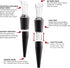 2-Pack Patented Bottle-top Wine Aerator and Pourer - 100% MADE IN THE USA...