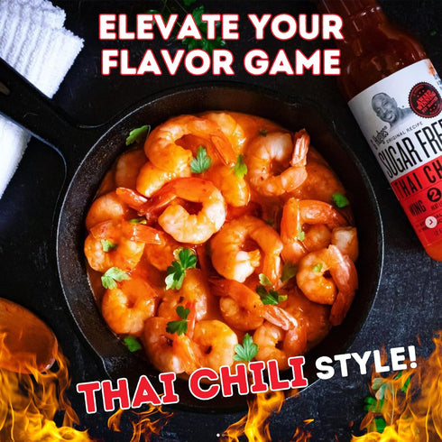 G Hughes Sugar Free, Thai Chili Wing Sauce - Sugar Free Sweet Chili Sauce, Gluten Free Chili Sauce, Thai Sweet Chili Sauce, Keto Sauces and Dressi...