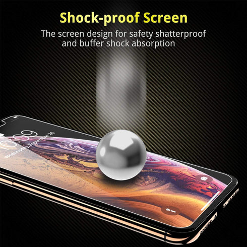 UNBREAKcable 3-Pack Screen Protector for iPhone 11 Pro/X/XS 5.8", 9H Premium Tempered Glass Screen Protector for iPhone X/iPhone Xs/iPhone 11 Pro ...