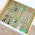 7 PCS Clear Plastic Drawer Organizers Set, 4 Size Desk Drawer Organizer Trays for Makeup, Jewelry, Kitchen Utensils, Gadgets and Office Accessorie...