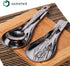 Stainless Steel Spoon Rest-Spatula Ladle Holder Set of 2 Stainless Steel Utensil Spoon Rest Holder Brushed Finish Dishwasher Safe Serving Cooking ...