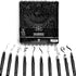 Craft 'n' Beyond Calligraphy Brush Pens Pack of 10 Markers for Hand Lettering, Art Drawing, Sketching, Scrapbooking, Journaling - Beginner Kit wit...