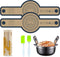 2PCS Silicone Bread Sling, Reusable Bread Baking Mat with Long Handles for Dutch Oven Liners, Non-Stick & Easy Clean Silicone Bread Mat(Circle 2)...