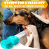 2Pcs Dog Bath Brush Scrubber - Dog Bath Brush With Soap Dispenser Dog Soap Scrubber Pet Bath Brush Pet Shampoo Brush for Dogs Bath - Dog Shampoo B...