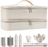 Carrying Case for Shark Flexstyle, Double-Layer Travel Case for Dyson Supersonic Hair Dryer/Dyson Airwrap, Waterproof Storage Case Travel Organise...
