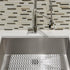 YBM Home 2-Pack Kitchen Sink Grid Plastic Protector Mat Pad Protect Surfaces and Dishes, Non-Skid Dish Protector with Quick Draining Holes, Gray...