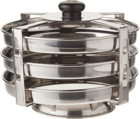 Tabakh Food Container Stackable Stainless Steel Pressure Cooker Steamer Insert Stand - For Instant Pot 6qt & 8qt...