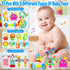 Baby Rattles Toys for 0-6 Months - 18 PCS Infant Toys 0-3 Month Old Baby Boy Girl Gifts Set with Teething and Wrist Socks Rattle Infant Newborn Se...