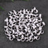 200pcs 7mm Yin Yang Tai Chi Acrylic Beads for Jewelry Making, Spacer Beads for DIY Bracelet Craft Making Supplies (7mm)...