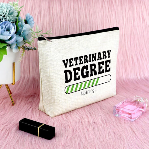 Veterinarian Graduation Gifts Veterinary Technician Makeup Bag Vet Tech Gift for Women Cosmetic Bag Best Veterinarian Gift Thank You Gift for Vet ...