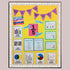 White Wood Bulletin Board Border Trim for Classroom Decoration 36 Feet...