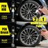 Silver Rim Touch Up Paint, Car Wheel Repair Kit Curb Rash, Quick And Easy Wheel Scratch Repair, Rim Paint For Car Wheel Repair, Universal Color Si...