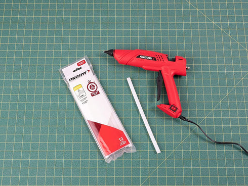 Arrow SS3M Full Size Slow Set Glue Sticks for Hot Glue Guns, Use for High Temp and Low Temp Crafting, Hobbies, and General Repair Projects, 10-Inc...