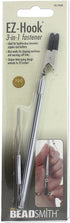 The Beadsmith EZ-Hook 3-in-1 Fastening Tool – Bracelet Fastener, Zipper Pull & Button Looper, Jewelry Aid for One-Handed Use, Ideal for Necklaces,...