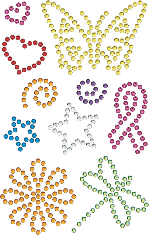 Rhinestone Genie Variety Magnetic Rhinestone Template, Black...