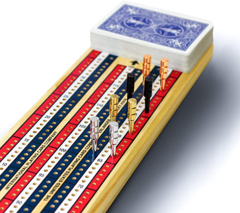 Metal Cribbage Pegs for Cribbage Board Game. Work with Regular Peg Board 1/8 Hole Size Like Bicycle Board Games. Pack of 8 Crib pegs....