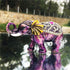 Waltz&F Purple elephant Hinged Trinket Box Bejeweled Hand-painted Ring Holder Animal Figurine Collectible...