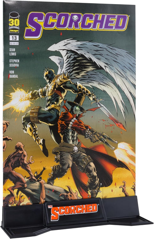 McFarlane Toys - Spawn Page Punchers 2pk Freak and Mandarin Spawn 3in Action Figures with Comic...