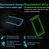 Universal Waterproof Phone Pouch, 4 Pack Waterproof Phone Case Dry Bag with Neck Strap Luminous Ornament for Water Games Protect iPhone 16 15 14 1...