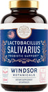 Lactobacillus Salivarius Probiotic Capsules - L Salivarius Probiotic Oral Dental Probiotics for Bad Breath, Teeth and Gums Health - Immune Support...