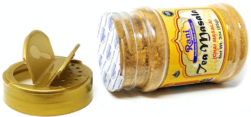 Rani Tea (Chai) Masala Indian Spice Blend 3oz (85g) PET Jar ~ All Natural | Vegan | Gluten Friendly | Salt & Sugar Free | NON-GMO | No Colors | In...