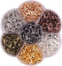 YAKA 245pcs 1 Box 7 Colors Alloy Lobster Clasp DIY Jewelry Bracelet Necklace Making Fastener Hooks (16x9mm)...