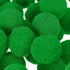 PATIKIL Pom Felt Balls Felting Fabric 1.5cm 15mm Dark Green for Home Craft Projects DIY Pack of 100...