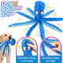 Alphatool Squeaky Dog Toys, Octopus Toys for Aggressive Chewers, Tough No Stuffing Plush Large Dogs, Crinkle Interactive Puppy Small Medium Dogs (...