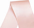 4 Inch Peach Pink Double Face Satin Ribbon Thick Wide Silk Ribbon for Grand Opening Cutting Ceremony Flower Bouquets Christmas Wedding Decorations...