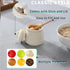 HAOTOP Ceramic Honey pot with Lid and Honey Dipper,Porcelain Honey Jar Easy to Clean and Dishwasher Safe,12oz (Beige)...