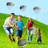6Pcs Dinosaur Parachute Toy Children's Camo Parachute Toys Tangle Free Throwing Hand Throw Parachute Flying Paratrooper Toy with Dinosaur Outdoor ...