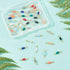 SUPERFINDINGS 12 Colors Glass Connectors 48Pcs Electroplated Crystal Faceted Beads Linking Charms Rhinestone Charm Links with Brass Findings Golde...