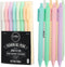 Loddie Doddie Macaron Colors Gel Pens for Journaling and Note Taking - 8 Pack, 0.7 mm Medium Point Smooth Writing Retractable Pens, No Bleed Non S...